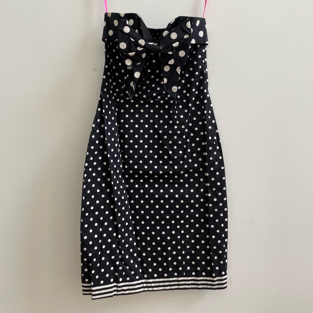 Betsey Johnson Polka Dot Dress Sz 6